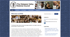 Desktop Screenshot of delawarevalleysciencecouncil.org